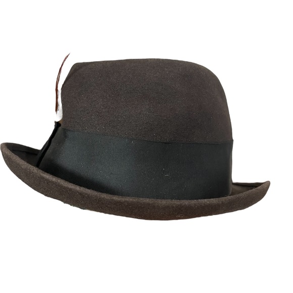 Knox New York Madison Ave Brown Fedora. Vintage. Dark brown. - Picture 8 of 11